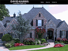 Tablet Screenshot of dharrishomes.com